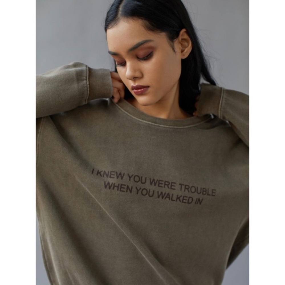 NWT Taylor Swift x UO Red Crewneck